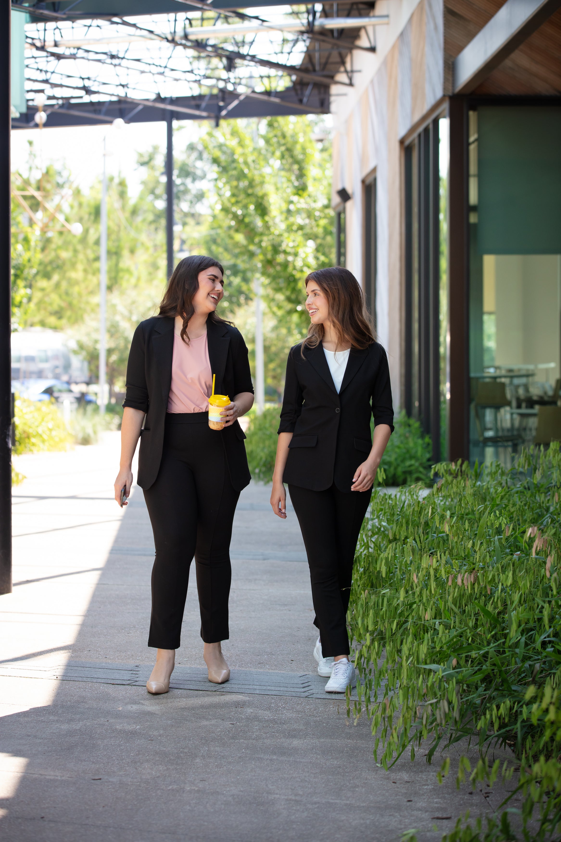 Alyssa Ruched Sleeve Blazer