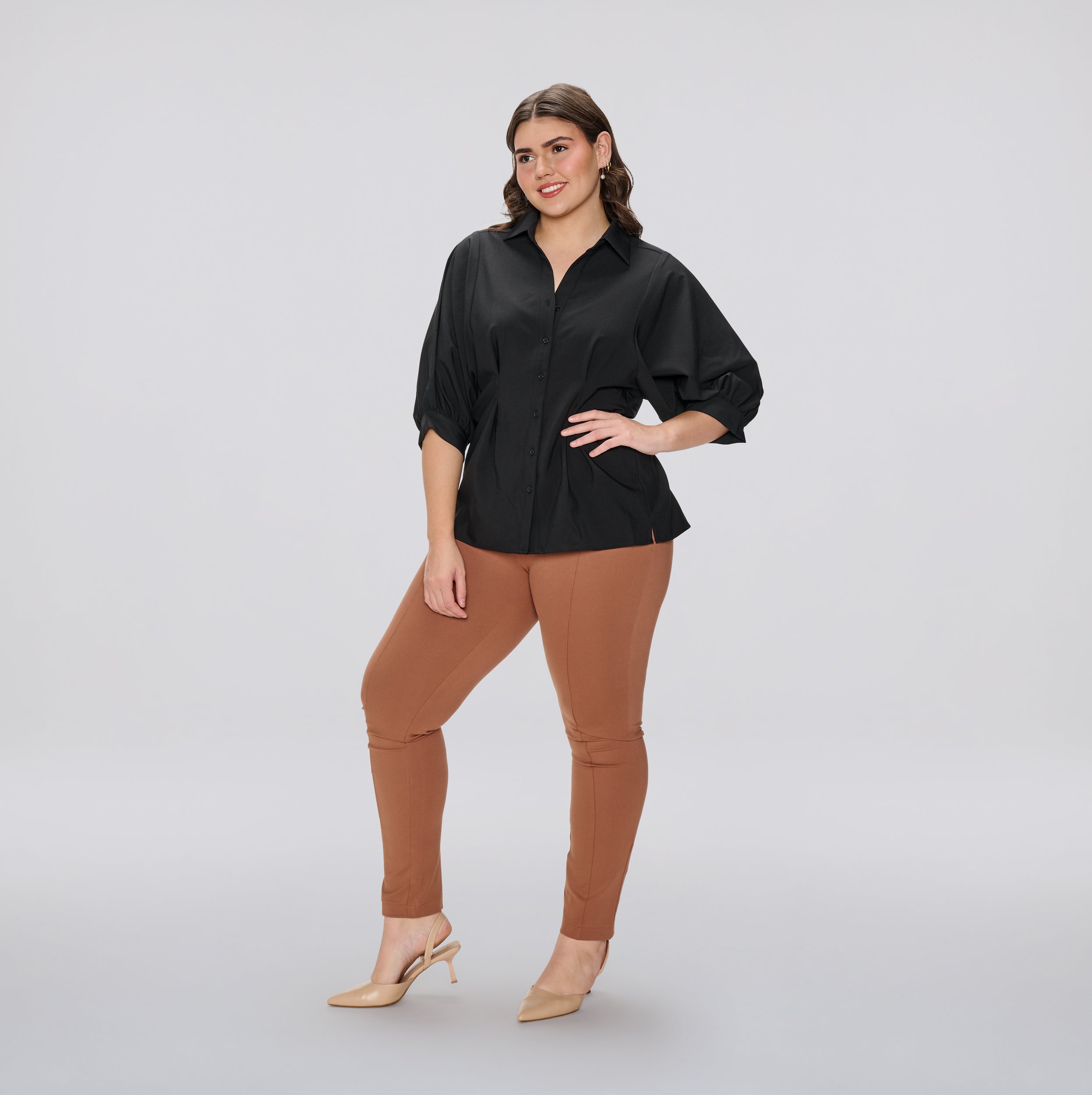 Britt Balloon Sleeve Shirt